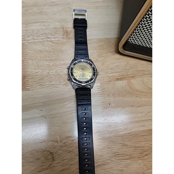Vintage Casio Alarm Chronograph Quartz Men\'s Watch AMW-3200 (New Battery)8 main image 6